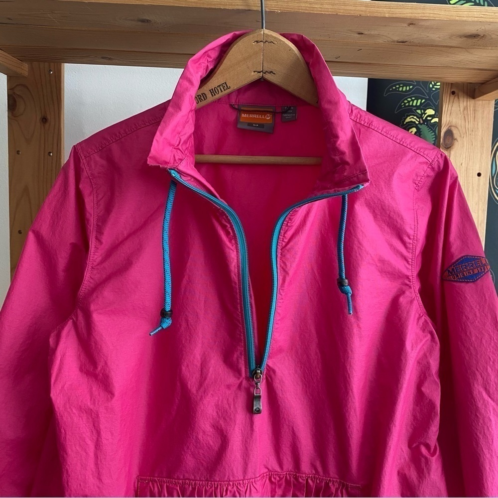 Merrell Pink Avalon Half Zip Pullover Wind Rush J… - image 4
